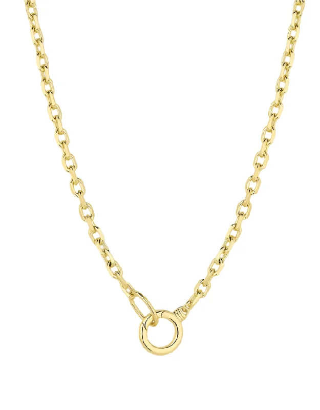 Affordable Gold Necklaces-Gorjana Gold Asher Necklace