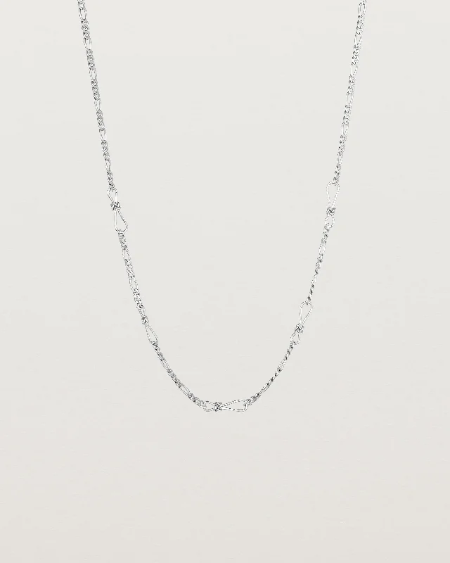 Designer Silver Necklaces-Anam Charm Necklace