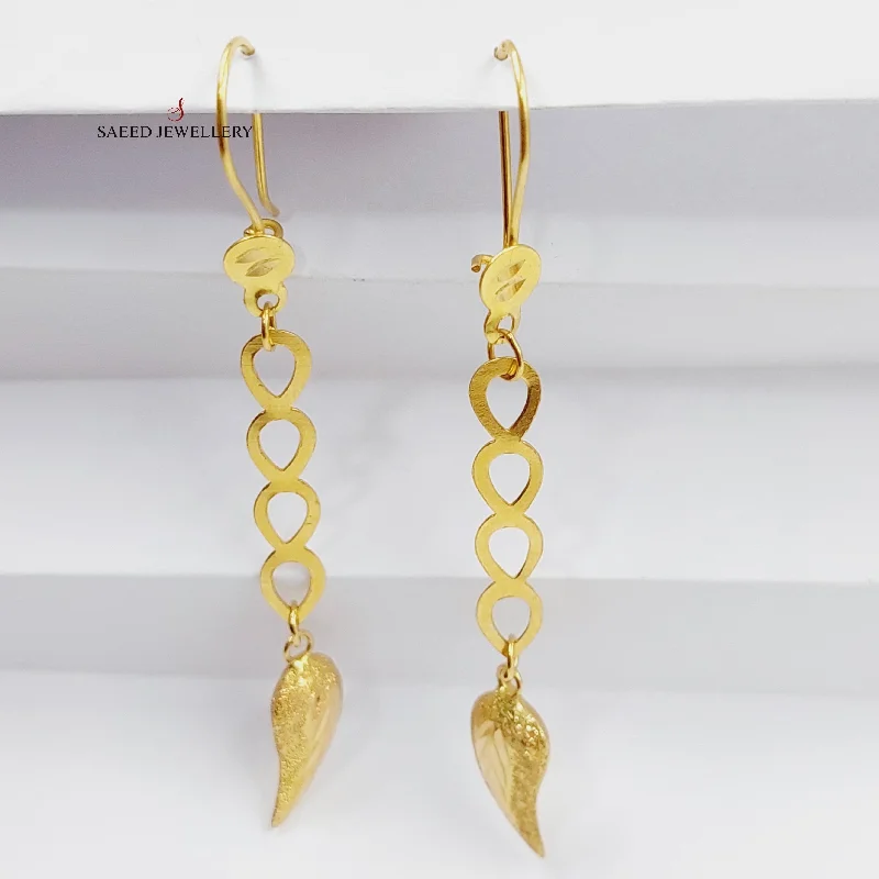 Handmade Drop Earrings for Women-Shankle Almond Earrings