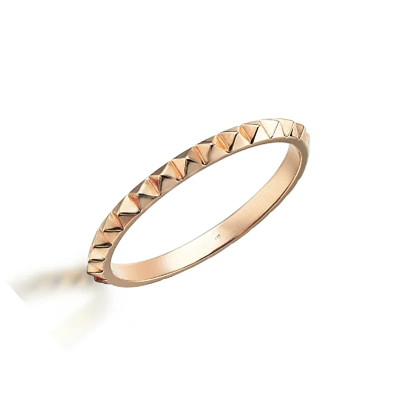 Designer Engagement Bands-Dainty Crown Ring