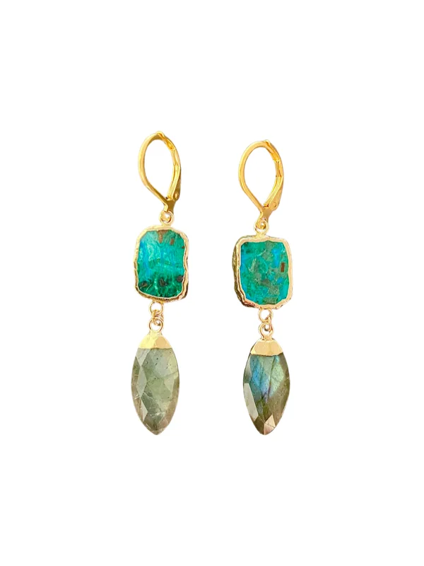 Modern Drop Earrings-Mauna Kea Earrings