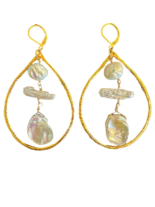 Elegant Drop Crystal Earrings-St. Barths Earrings