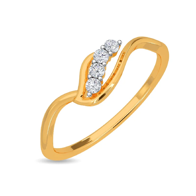 Affordable Promise Wedding Rings-Demy Ring