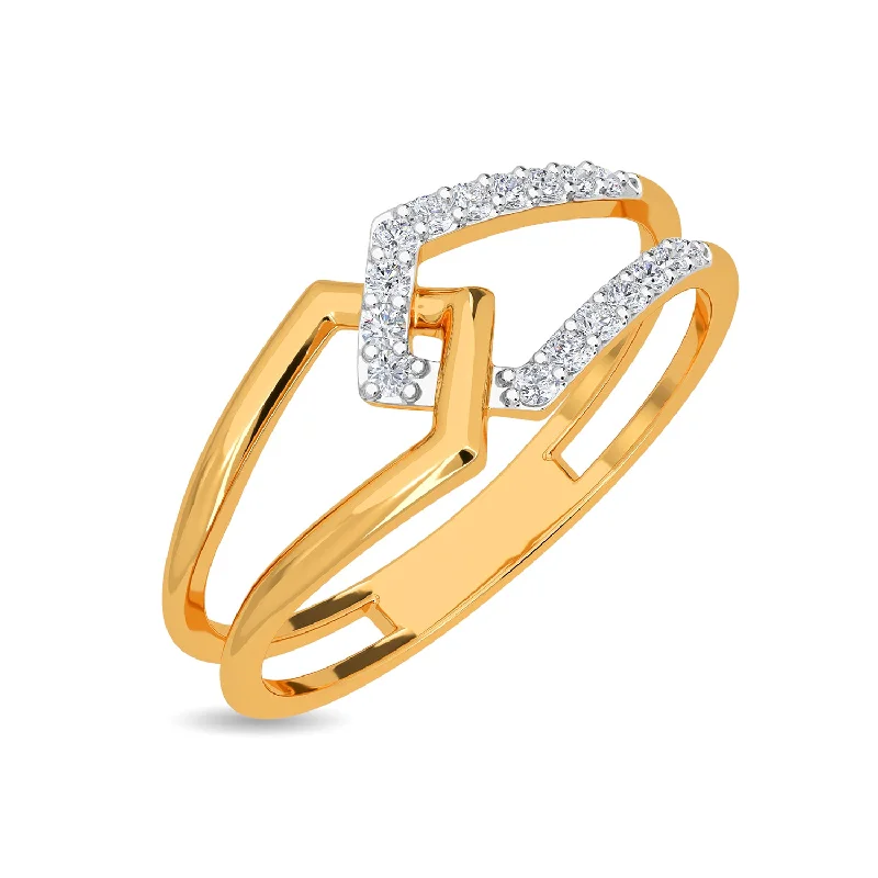 Designer Engagement Ring Sets-Nidra Ring