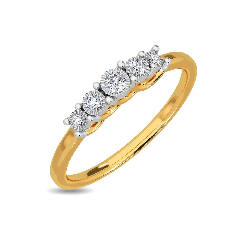 Simple Diamond Rings for Men-Aamna Ring