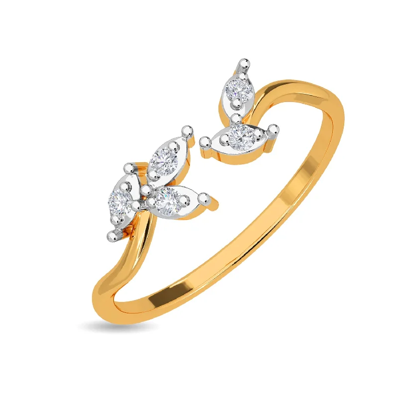 Wedding Rings for Couples-Saffron Ring