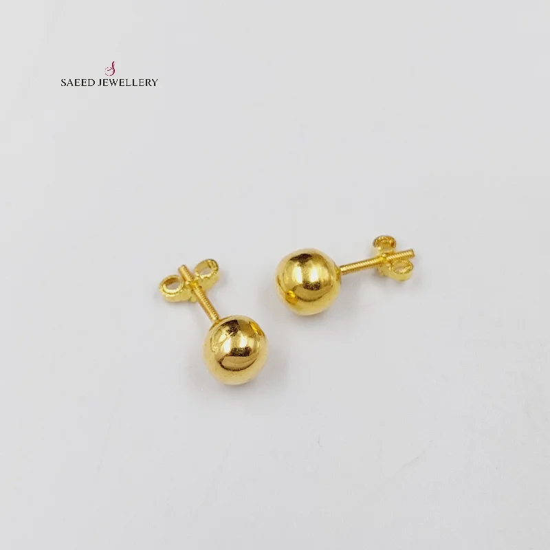 Unique Drop Earrings-Balls Screw Earrings