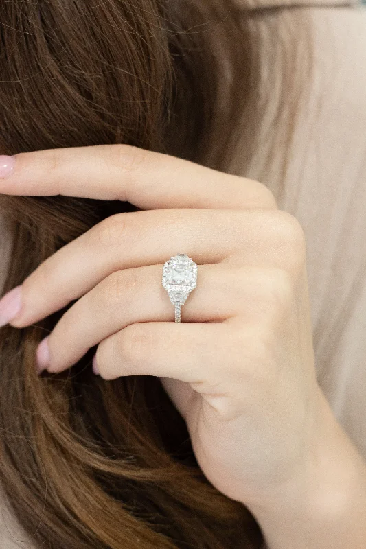 Affordable Vintage Engagement Rings-Josephine