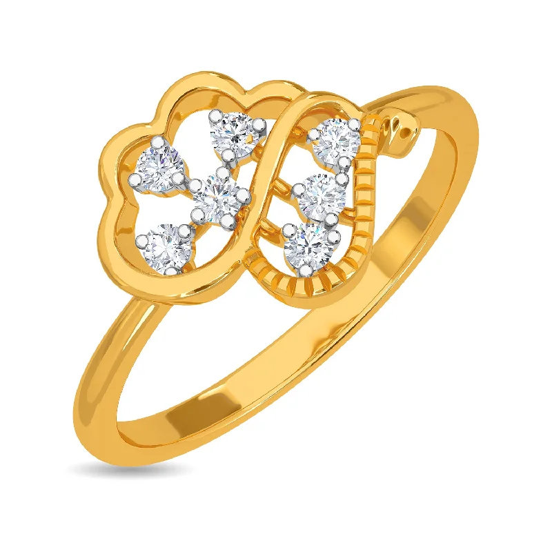 Custom Signet Wedding Rings-Kayleigh Ring