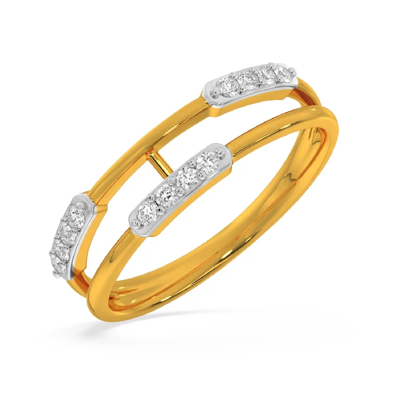 Designer Vintage Wedding Bands-Rue Ring