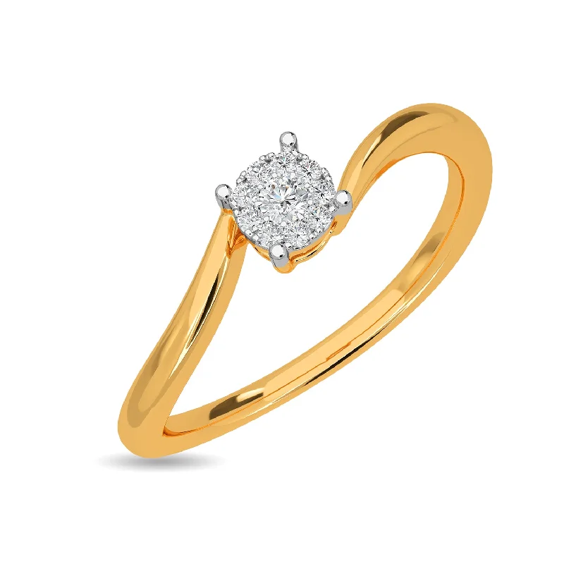 Men’s Designer Engagement Rings-Glitzy Regal Ring