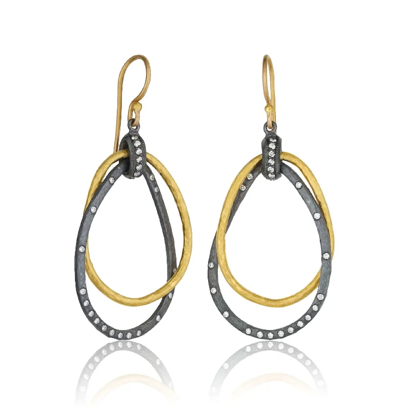 Colorful Hoop Earrings-Lika Behar Kelly Earrings