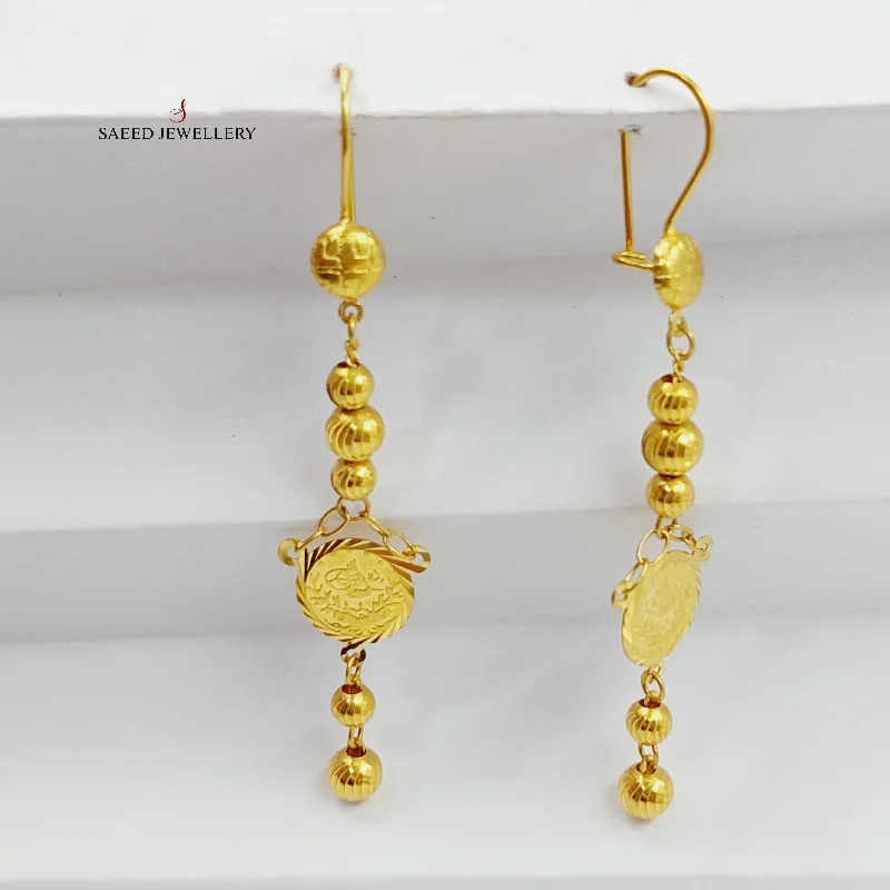 Large Gemstone Hoop Earrings-Rashadi Balls Earrings