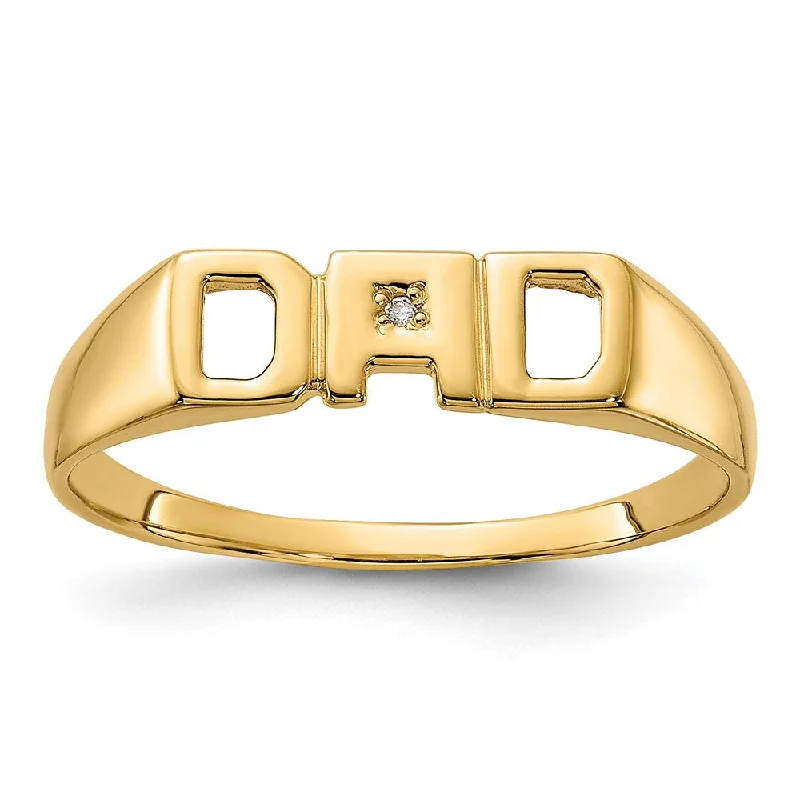 Personalized Birthstone Wedding Bands-14K Yellow Gold AA Real Diamond men's ring