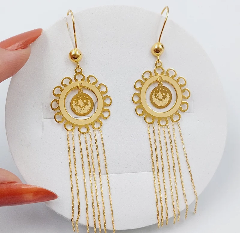 Classic Gold Earrings for Women-Fancy Earrings