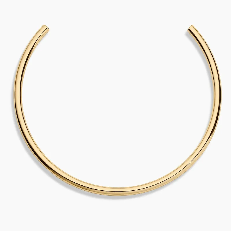 Elegant Gold Necklaces-Ora Choker Necklace