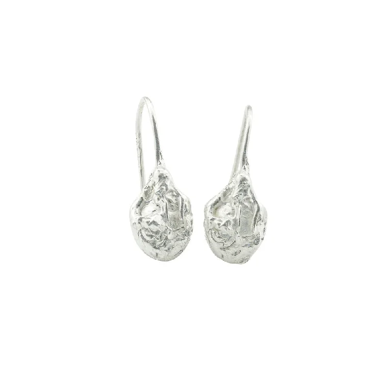 Crystal Drop Earrings for Women-Rebecca Silver Earrings