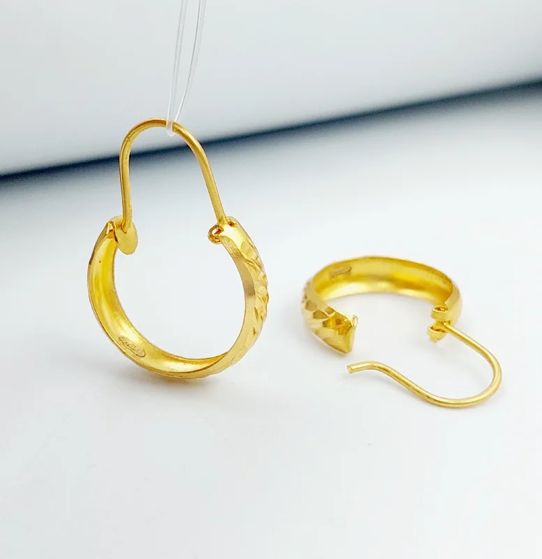 Simple Silver Drop Earrings-Hoop Earrings