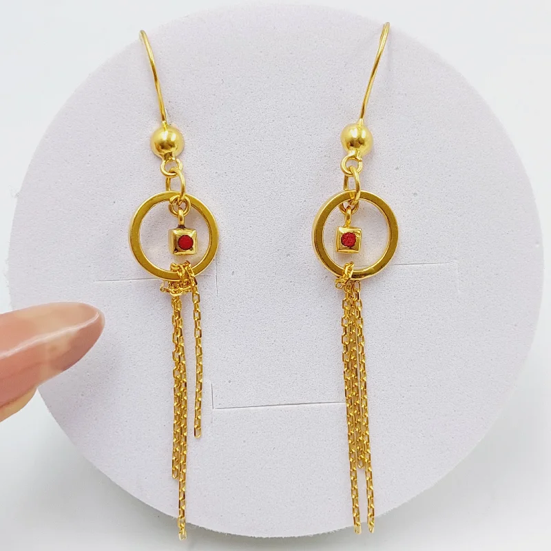 Colorful Drop Earrings for Women-Fancy Earrings