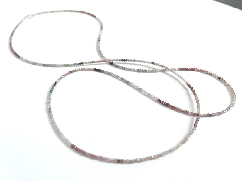 Affordable Gold Necklaces-ANN LIGHTFOOT - LONG STRAND TOURMALINE NECKLACE