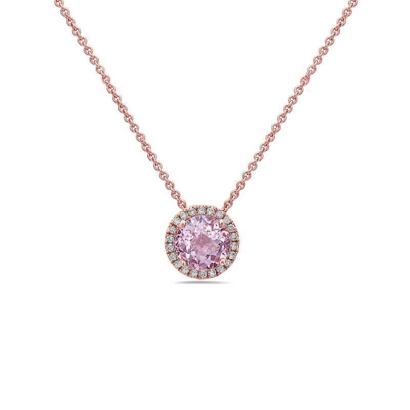 Simple Gold Necklaces-Pastel Diamond Station Necklace