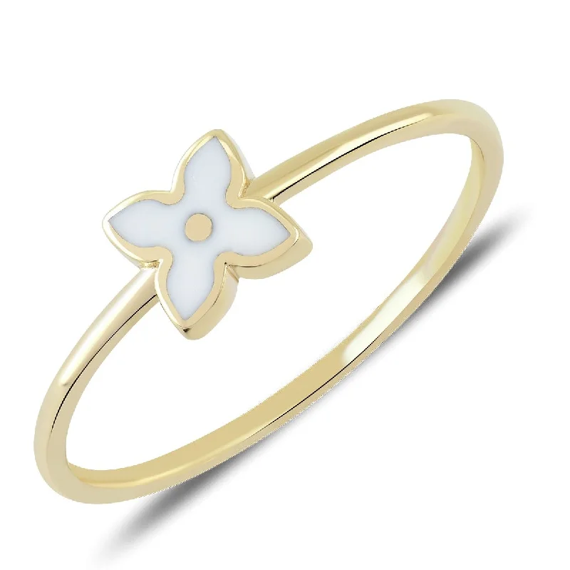 Classic Gold Wedding Rings-Daisy Sharp Ring