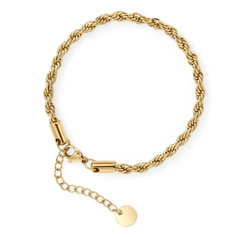 Gold Bracelets for Weddings-Rocky II Bracelet