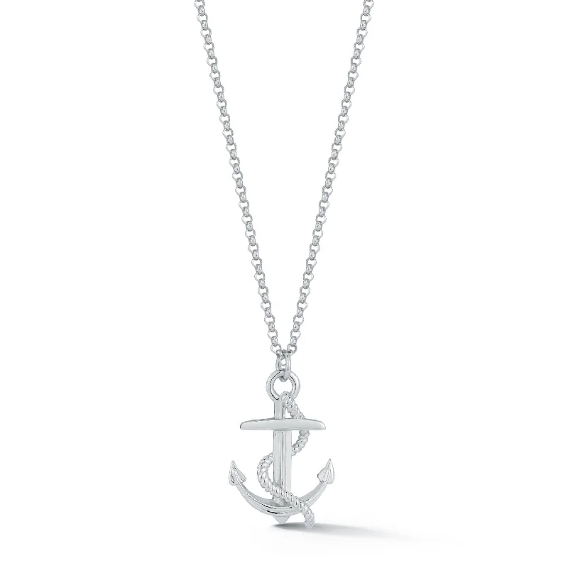 Charm Necklaces-Anchor Necklace