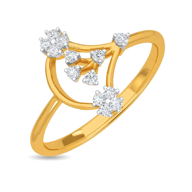 Stackable Diamond Rings-Wayne Ring