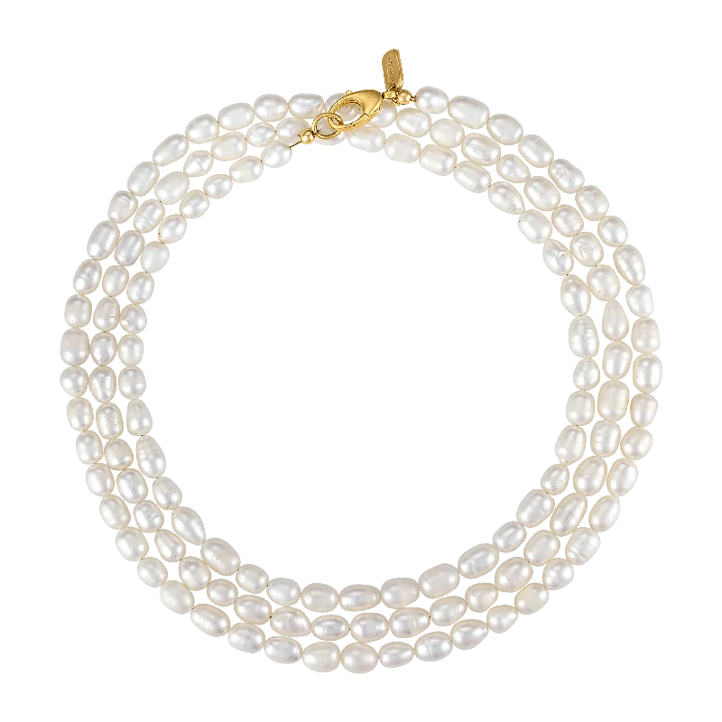 One-Of-A-Kind Necklaces-Pearl Cascade Necklace