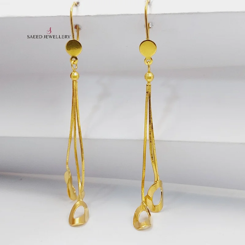 Simple Silver Earrings for Women-Fancy Dandash Earrings